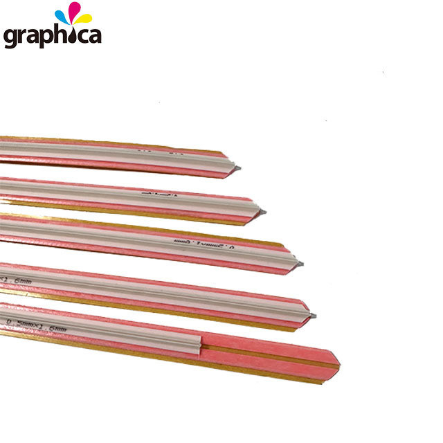 Kunststof vouwmatrixstansen en kanaalbreedte 4,0 mm GRB 0,5 * 1,5 mm machine