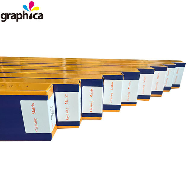 Hoogte van het kanaal 0,5 mm Creasing matrix voor die cutting en papier superieure prestaties