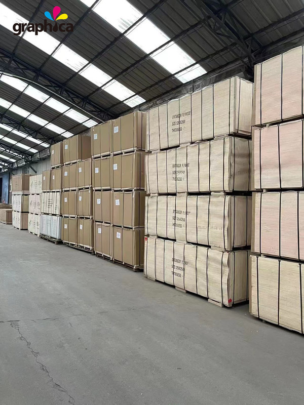 12 mm 15 mm 18 mm Birch Laser Cut Plywood Hout Board voor die maken Face Grade Geen verval