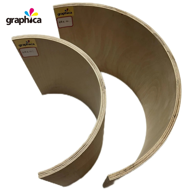 Full Poplar 16mm 2024 Rotary Die Board Snijdt gebogen triplex voor laser snijden