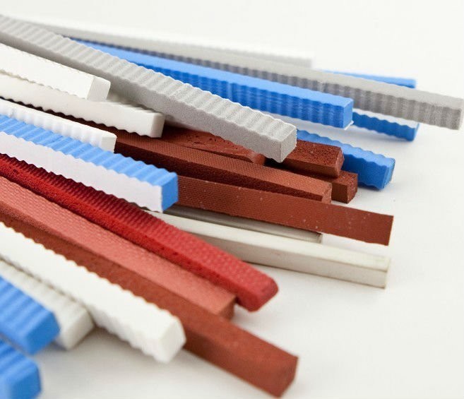 Hardheid 40-45 graden Border C Die-Making Process Open cel rubber voor het snijden