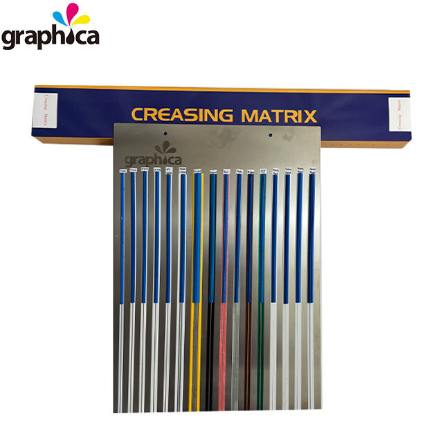 Stampmachine Plastic Creasing Matrix GRZ0.5*1.6mm Voor karton gegolfd papier