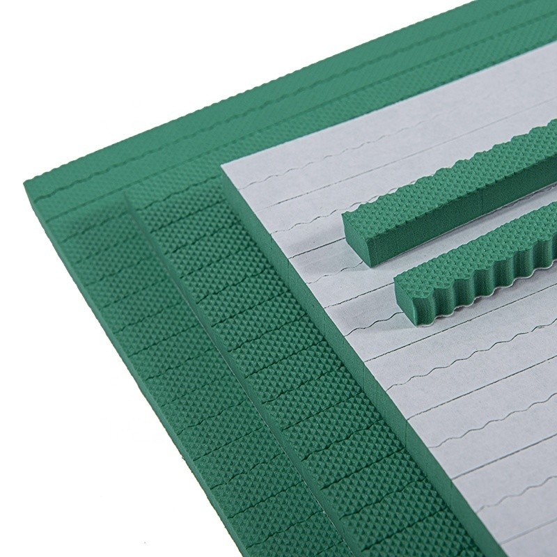 40 Shore A Flexibility Ejection Rubber Sheet in groen voor grafische Beijing 2023 Print