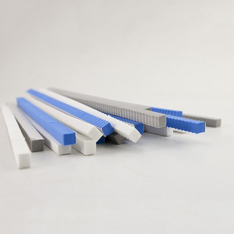 8 mm x 8 mm Afmetingen Hoog elastisch groen kleefmiddel EVA-schuim die cutting ejection rubber