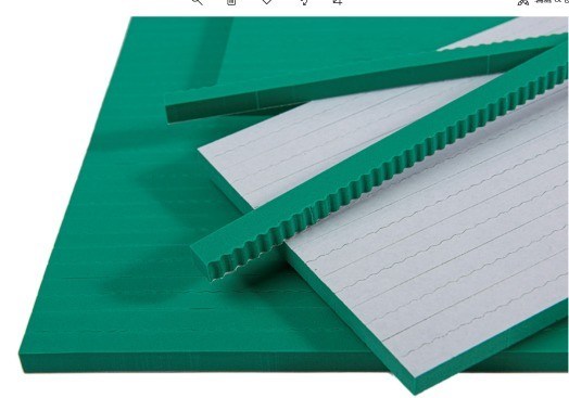 Groen 40-45 graden Shore A Graphic Beijing Ejection Sponge Rubber voor in Stoke