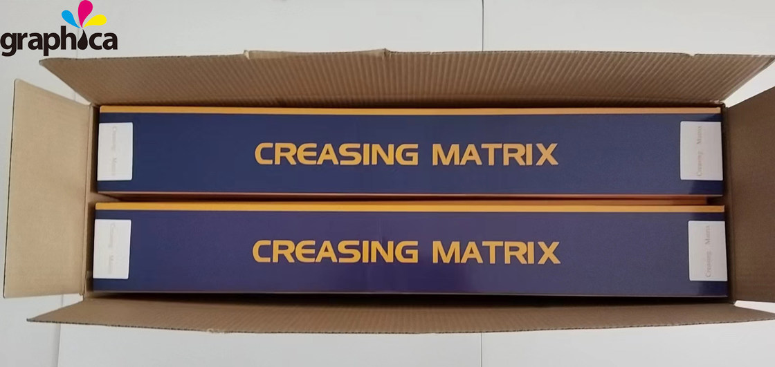 0.4 mm Kanaalhoogte Zwarte Plastic Crease Matrix Roll en Box voor die cutter machine