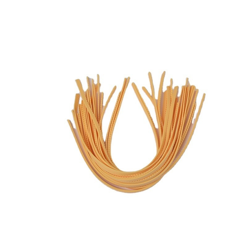 Hoog elastisch geel 8 mm slijppers snijden Ejectie spons rubber slot rubber platte multiplex staal regel slijppers snijden