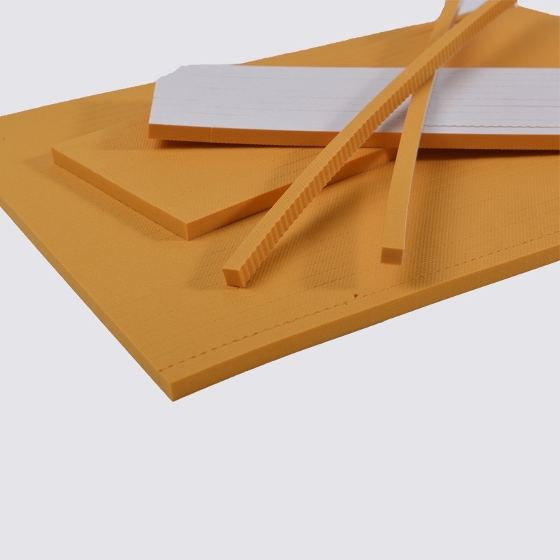 Ejectie rubber spons voor die board maken en snijden vorm om glad papier te garanderen
