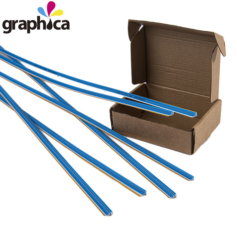 Zwarte persplaat Materiaal Creasing Matrix voor die Cutting 0.3x1.2mm Punching Time 000-100