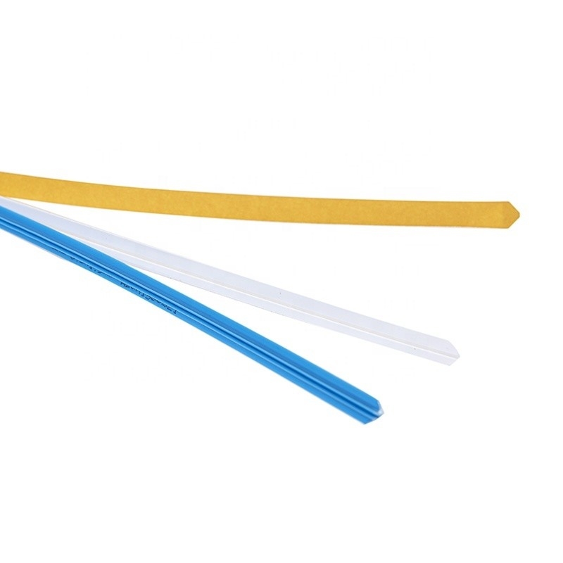 Witte PVC creasing matrix met geïmporteerde vingerband en lijm voor grafische Beijing 2021