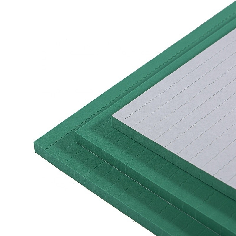 8x300x380mm Hoog elastisch groen kleefmiddel EVA Ejection Sponge Rubber voor Beijing 2021