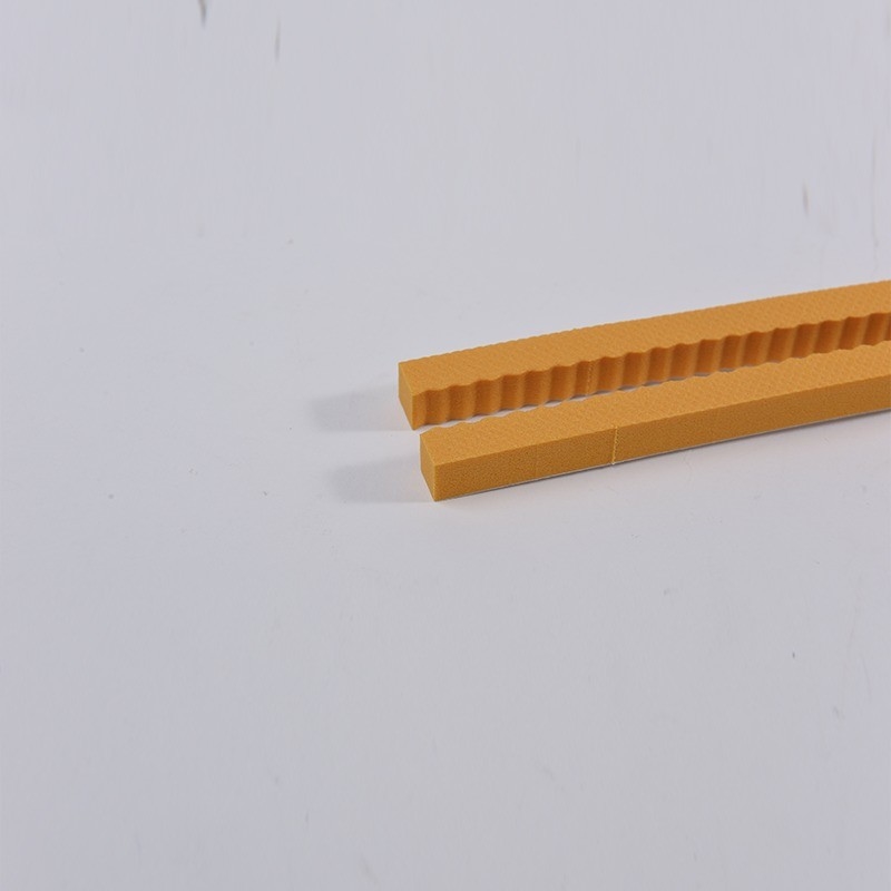 Die Cutting EPDM Rubber Foam Sponge met kleefmiddel Kleur Oranje Afmeting 10x300x380mm
