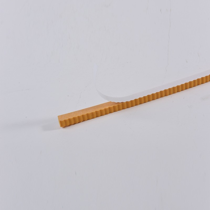 Die Cutting EPDM Rubber Foam Sponge met kleefmiddel Kleur Oranje Afmeting 10x300x380mm