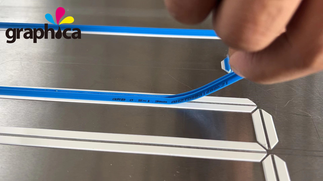 CE-gecertificeerde GRB 0,3x 1,2 mm kleefmatrix voor papierverpakking en -druk