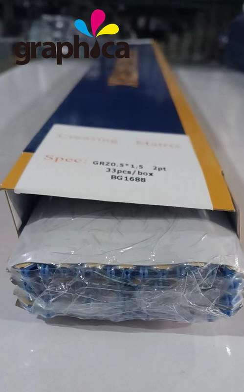 CE-gecertificeerde GRB 0,3x 1,2 mm kleefmatrix voor papierverpakking en -druk