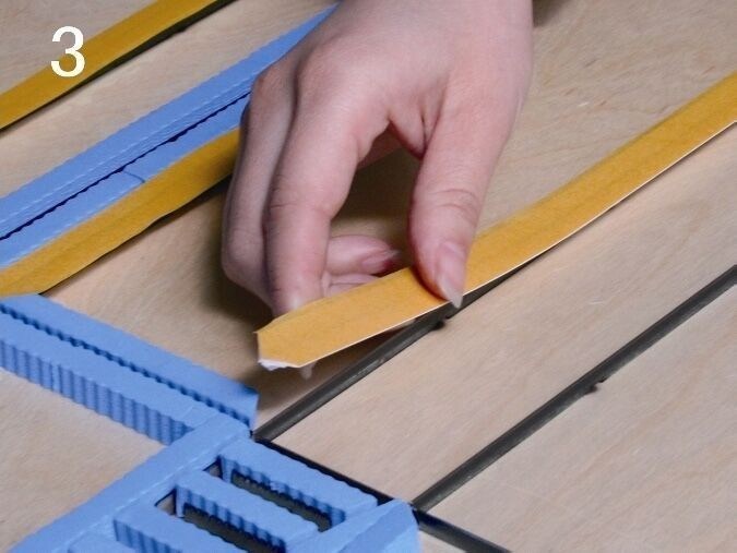 Super PVC creasing matrix cutter die cutting matrix met geïmporteerde vingerband en lijm