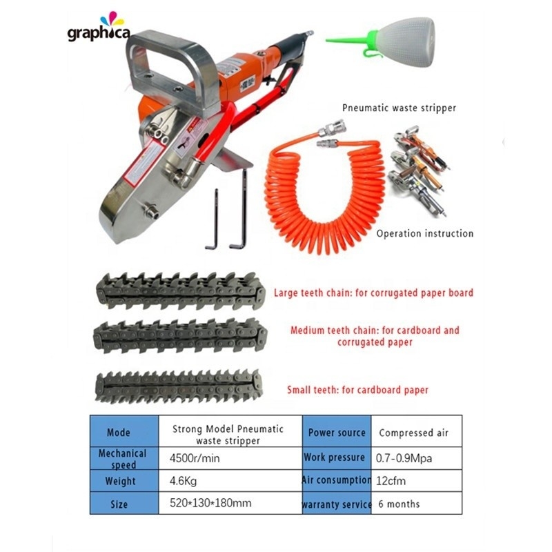 8*12mm Gaspijpdiameter Pneumatische afvalpapierstripper voor 2024 Hot Seller en Pro Max