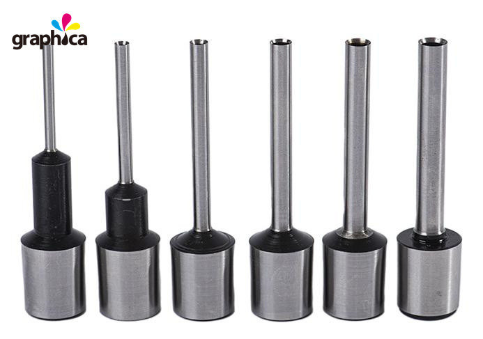 Handmatige papierperstmachine Accessoires 3,0-15,0 mm Afmetingen Set van papierboorstukken