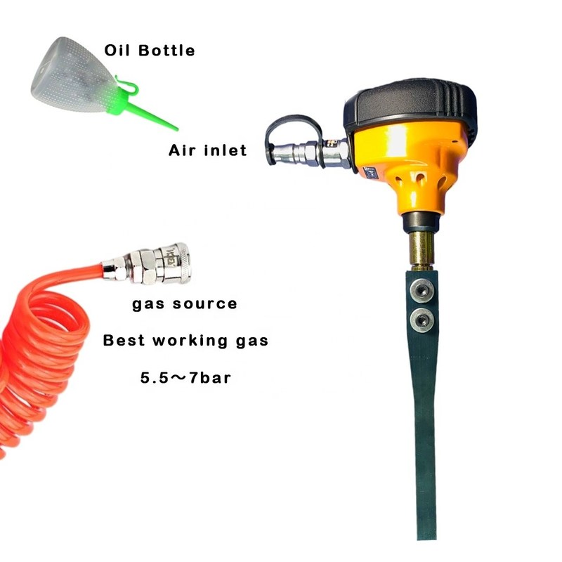 3500 R.P.M. Vrije snelheid Pneumatisch Handgereedschap voor het verwijderen van binnenholes voor rond gieten