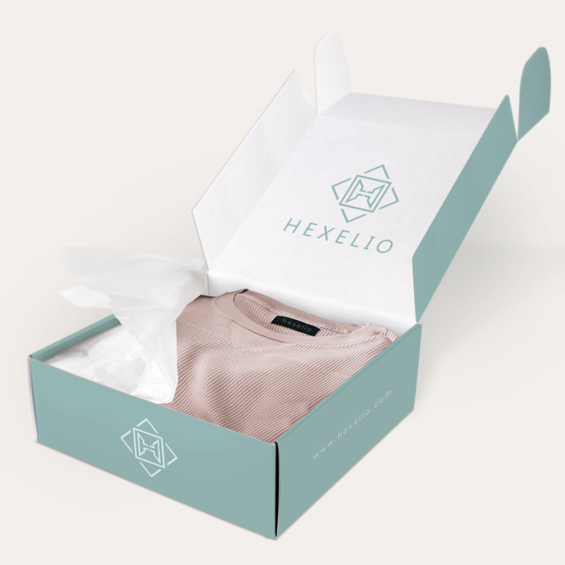Op maat gedrukt handgemaakte luxe stijve zwarte magnetische sluiting cadeaubon voor uw bedrijf