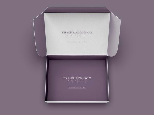 Kraft Paper Core Custom Logo Printing Geaffrouwde mailer verzenddozen Geschenkverpakking