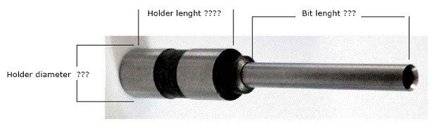 Hooggelegeerd gereedschap van staal Hoog snelheidsboorpapier stukjes van grafische Beijing papier boorstuk