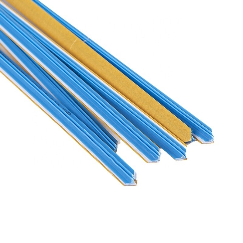 Witte PVC creasing matrix met geïmporteerde vingerband en lijm voor grafische Beijing 2021