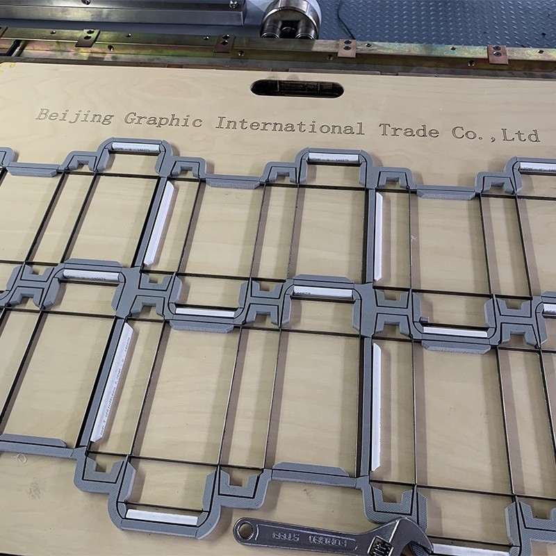 Grafisch GRB1.0 x 6.0mmF op vezel gebaseerde krimpmatrix in 15 mm breedte voor groen materiaal