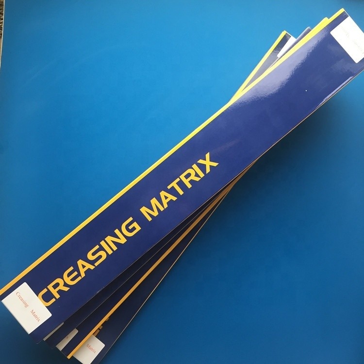 Industriële verpakking Graphic Beijing 2021 creasing matrix GRB0.8*2.1mmC voor die cutter