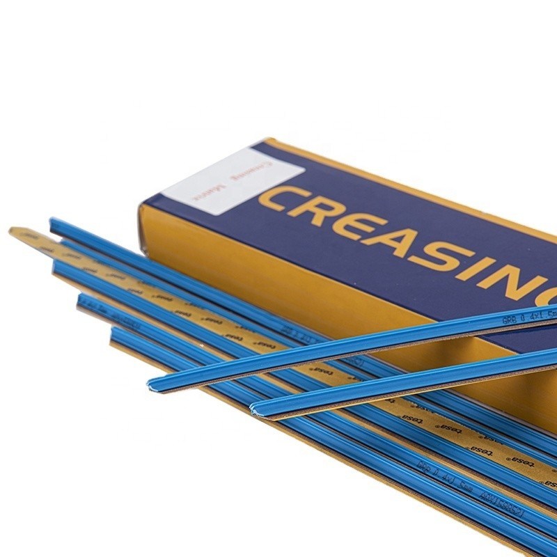 0.5 x 1.5 mm Creasing Matrix voor het maken van kartonnen doos CE-certificaat 60s Punch-tijd