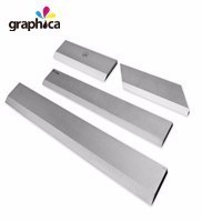 Precision -0.02mm papier snijmes voor Polar 115 EL/ED/CE/EMC Hoge hardheid HRC48-68