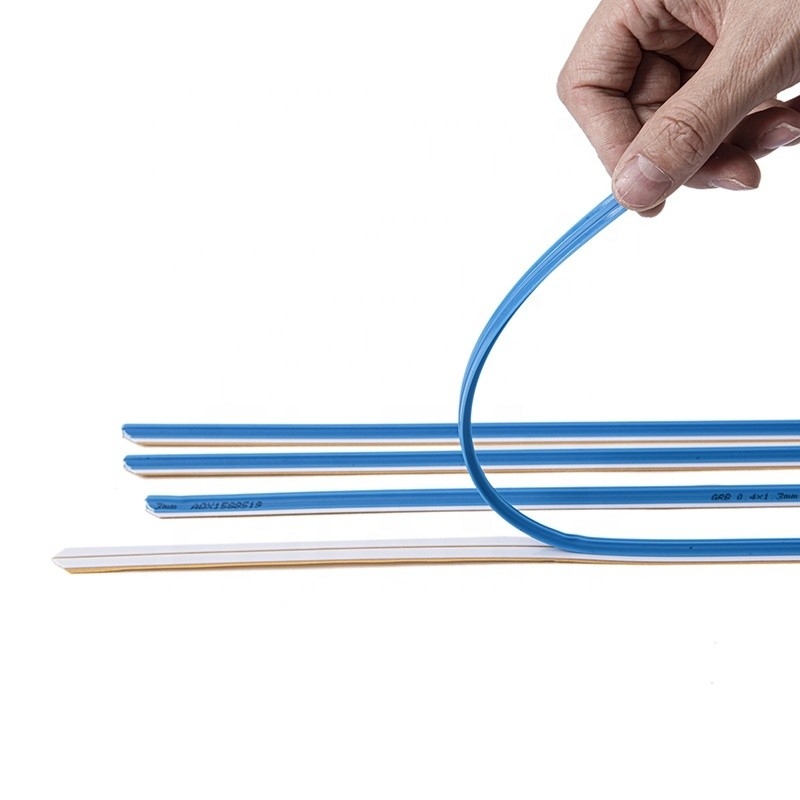 Grafische handleiding Creasing Matrix PVC-snijmatrix voor kartonnen gegolfde papieren doos