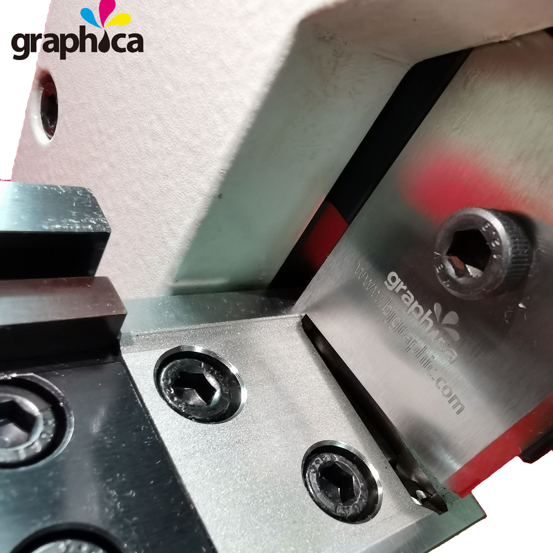 Grafische staalstaafmessnijder/notcher/lipper gereedschap voor staal die cut Regel 3pt Maximum