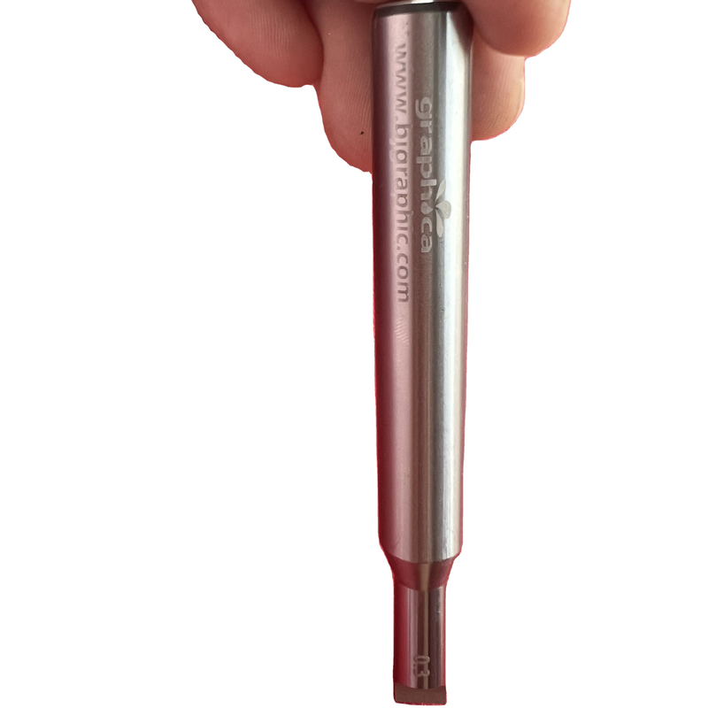 Handmatige productie van stenen 4 cm/pc Hoogsnelheidstaal knippen voor het snijden van staal