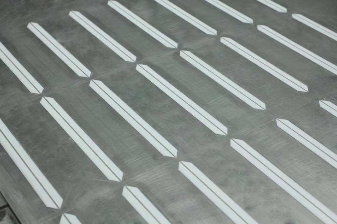 Hars creasing matrix voor punchmachine 3,5 mm kanaalbreedte en geïmporteerde vingerband