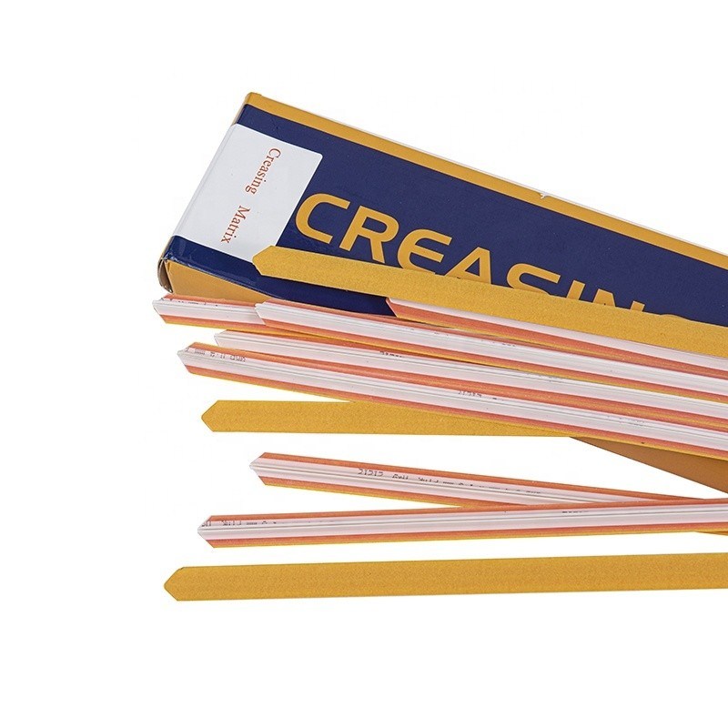 Super March Paper Box Die Making Pink Fiber Creasing Matrix met 6,0 mm kanaalbreedte