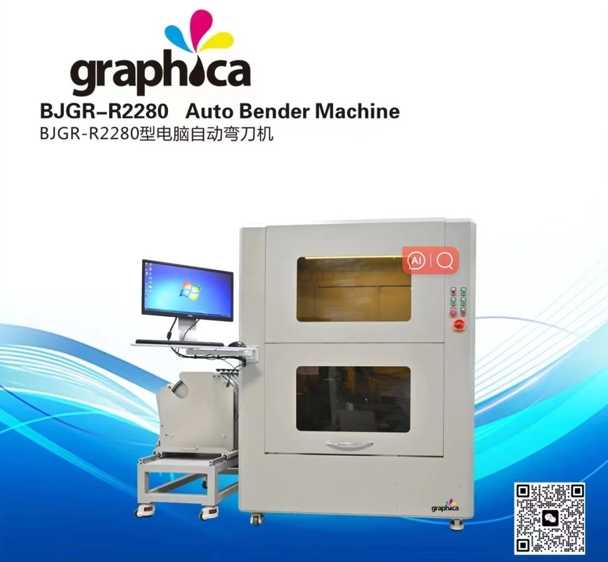 Snijregel Buigmachine Grafisch Houten Automatische Rotary Blade Stalen Regelaar Die Bender