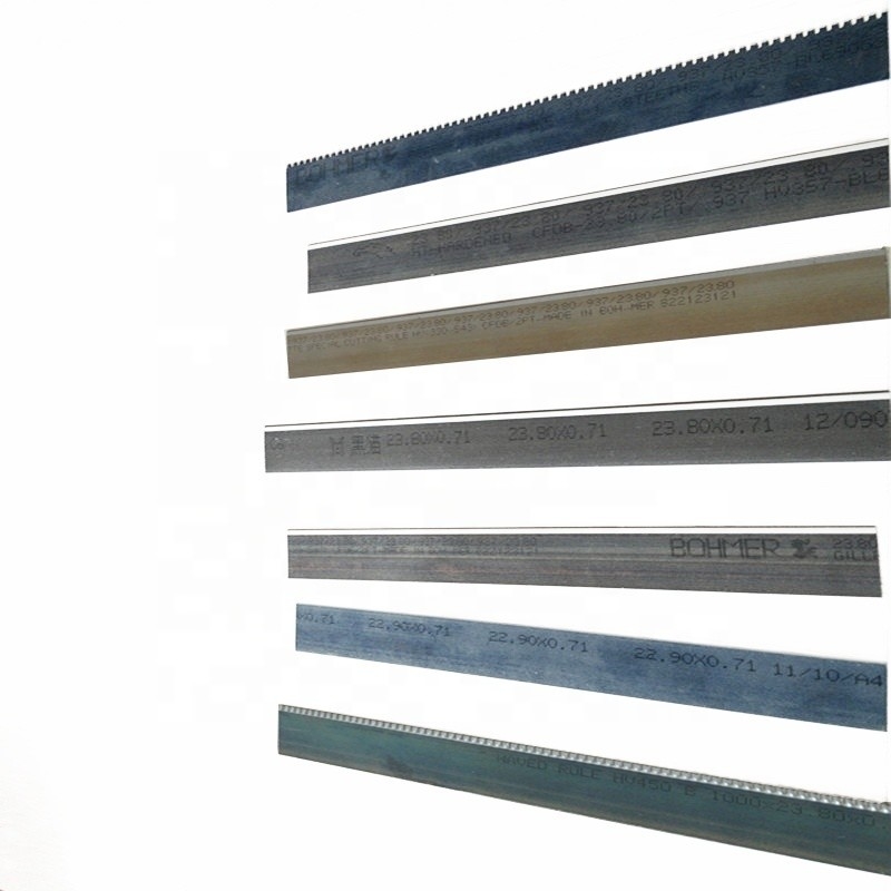 2pt / 3pt / 4pt Dikte Beijing Graphic Steel Regel Die Steel 0.71mm 2pt voor het snijden
