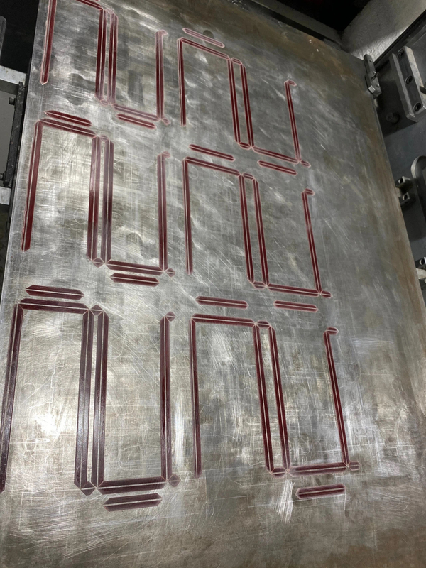 GRB0.7X1.7mmC Handmatig slijpsnijden Creasing Matrix Kanaal voor punch 20000-50000 keer