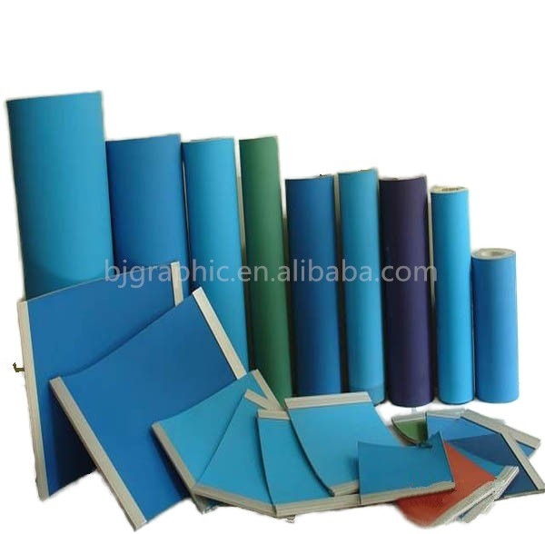 BJ2680 Grafische offsetprinting deken Blauw oppervlak Kleurtolerantie van niveau 0,02 mm