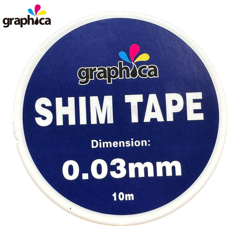 Blauwe zelfklevende stalen scharnierband voor het snijden van stempelplaten, stempelplaten en andere drukmaterialen