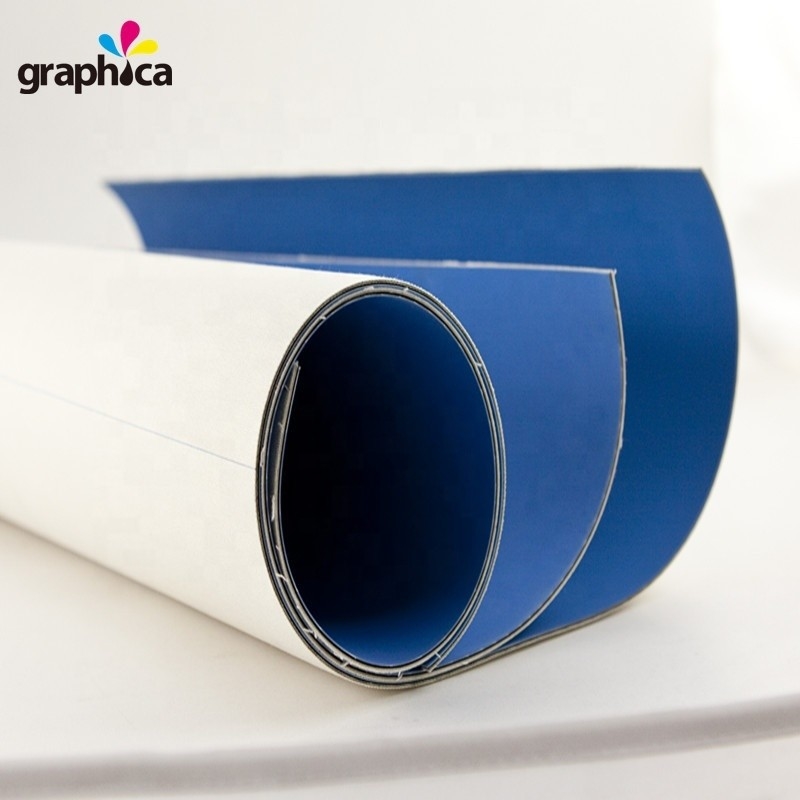 Grafisch Beijing 2021 Blauw Offset Printing Rubber Blanket 1,95 mm Dikte voor het printen