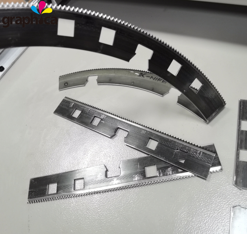 4pt Rotary Cutting Rule Steel Die Cutting 1,42*25,4*30 meter/spoel voor Rotary Die Maker