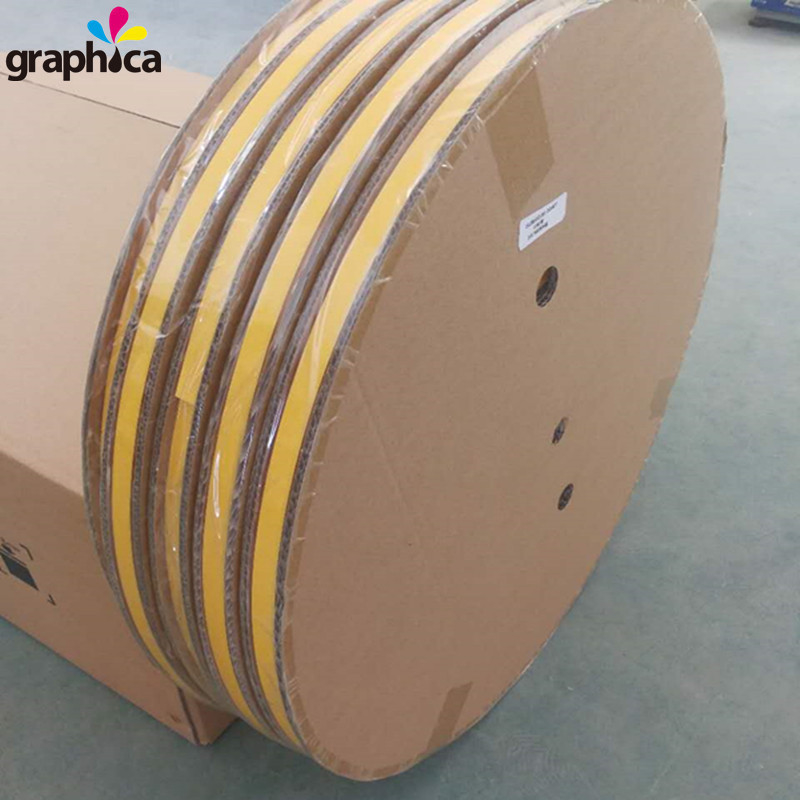 0.4mm Kanaalhoogte 1,5mm Kanaalbreedte Doorsnijkanaal Plastic Creasing Matrix in Coil