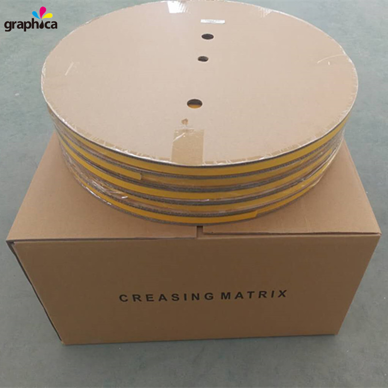 0.4mm Kanaalhoogte 1,5mm Kanaalbreedte Doorsnijkanaal Plastic Creasing Matrix in Coil