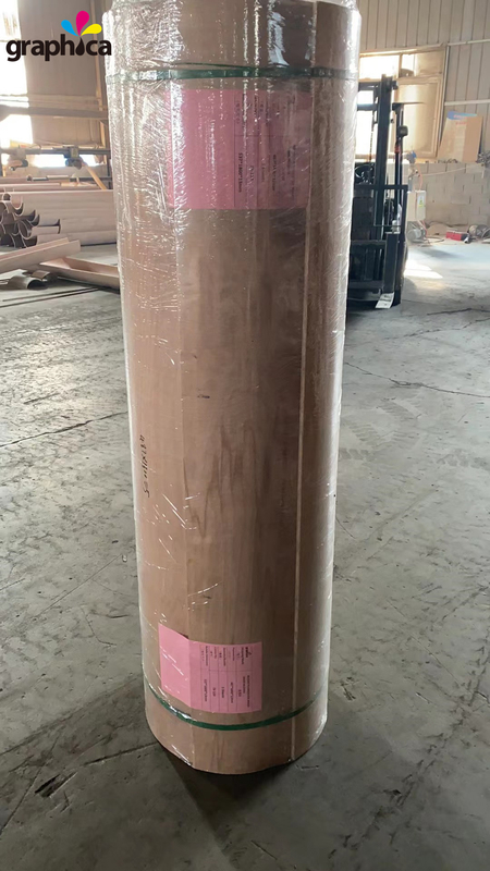 250/300/320/360/390/400/420/440/487mmx2,5m-3m warm geperst cnc triplex