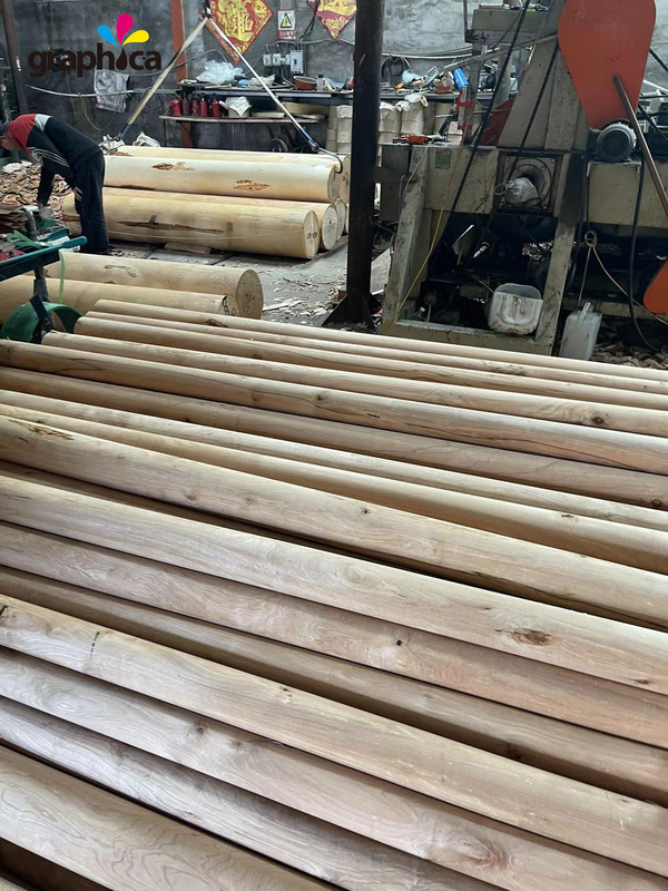Voorste Achterste Birch moet 0,7 tot 1 mm zijn Beide zijden Rotary Die Board Snijden voor het maken van die