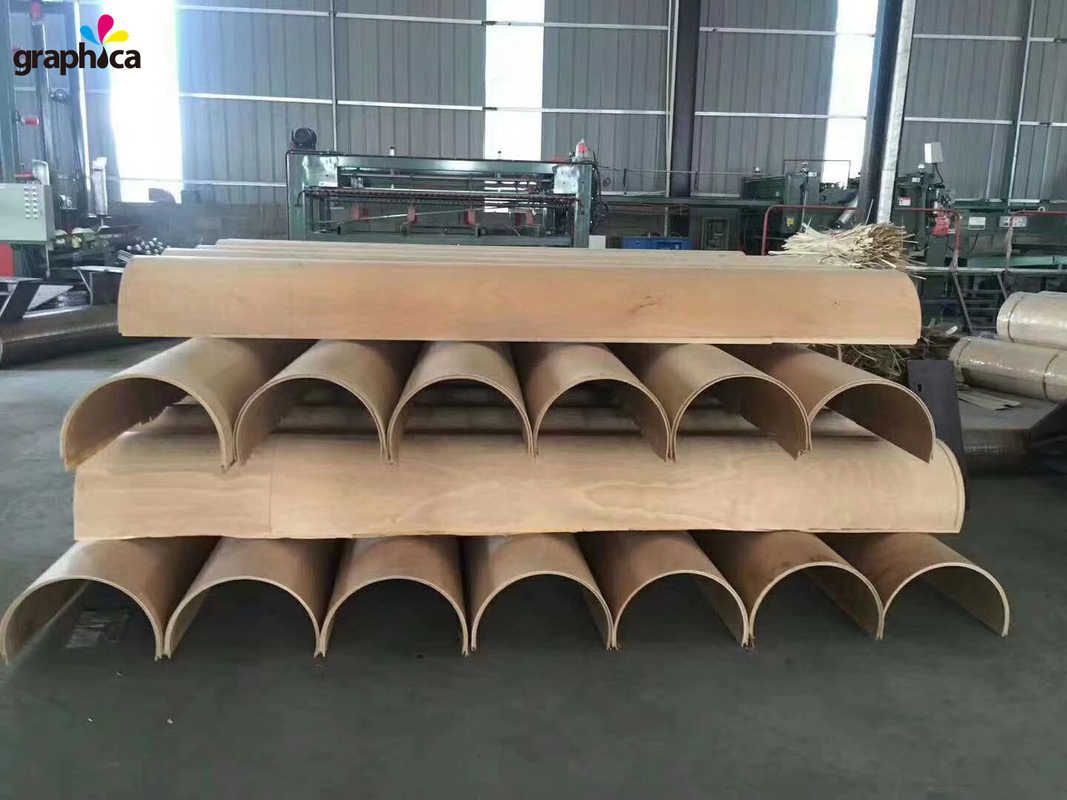 Voorste Achterste Birch moet 0,7 tot 1 mm zijn Beide zijden Rotary Die Board Snijden voor het maken van die