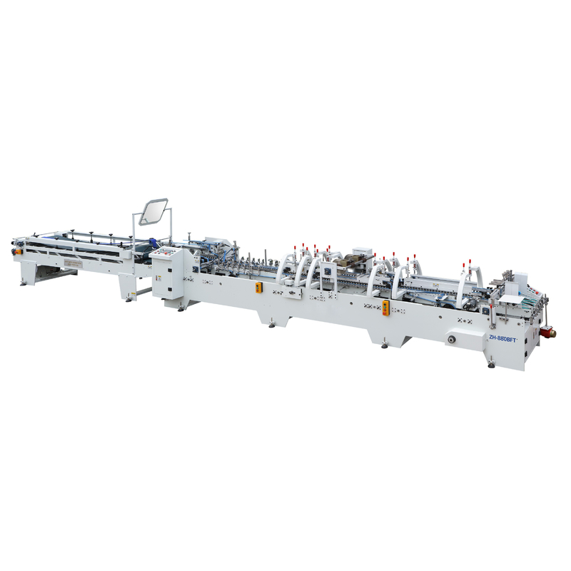 High Speed Crash Lock Bottom Folder Gluer voor snel en nauwkeurig vouwen van dozen