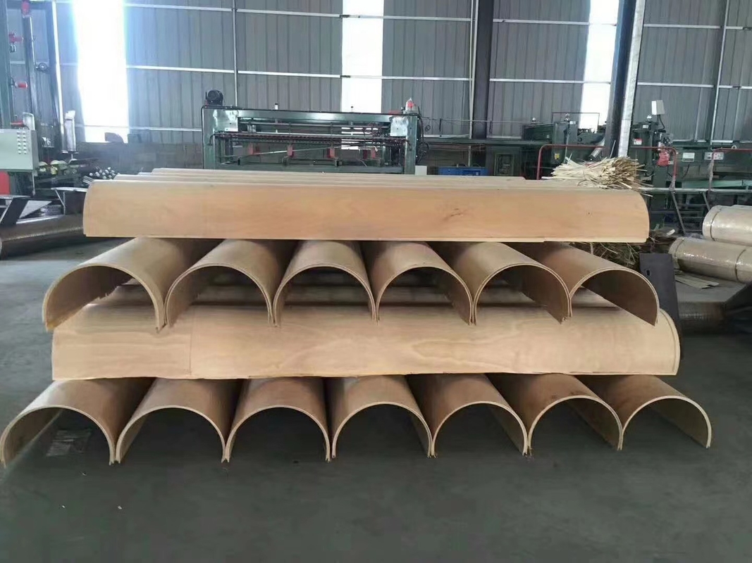 Full Poplar 18mm Rotary Die Board Snijden van gebogen triplex voor lasersnijden
